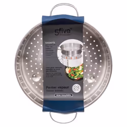 Five - Panier vapeur en Inox pour Faitout D 28 cm