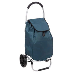 Chariot de Marché Design Modern 98cm Pétrole
