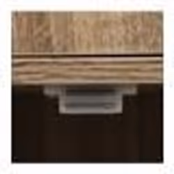 Etagère 3 Cases avec portes naturel - FIVE