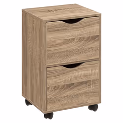 Chiffonnier 2 tiroirs sur roulettes 5five