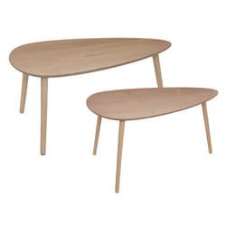 Table basse "Mileo" naturel
