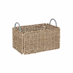 Caisse cagette "Palmier" x3 beige