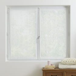 Paire de Voilages  Anissa  60x120cm Blanc