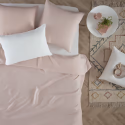 Drap housse 100 % lin B30 blanc ivoire 140x190