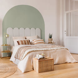 Drap housse 100 % lin B30 beige 140x190