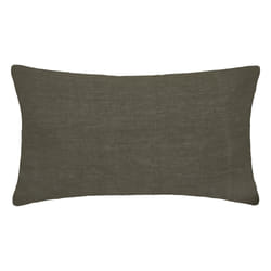 Taie d?oreiller 100 % lin 50x70cm kaki