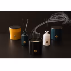 Diffuseur "Enzo" vanille jaune moutarde 500 ml en verrevoir