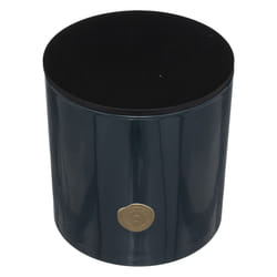 Bougie parfumée verre enzo 1200 g "Tonka" bleu canard