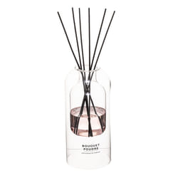 Diffuseur "Ilan" bouquet 500 ml rose claire en verre
