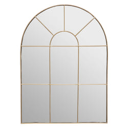 Miroir "Monica" 54x74cm en métal doré