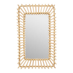 Miroir Rotin rectangulaire 35X58cm