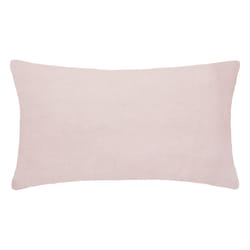 Taie d?oreiller 100 % lin rose 50x70
