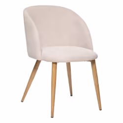 Description générale Découvrez l'élégance intemporelle de la chaise en velours côtelé beige Céleste d'Atmosphera. Ce fauteuil ...