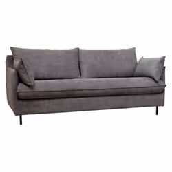 Canapé 3 Places Convertible Maple 192cm Gris