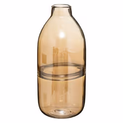 Vase Design - Atmosphera - Line - Verre - 30cm - Ambre - Contemporain