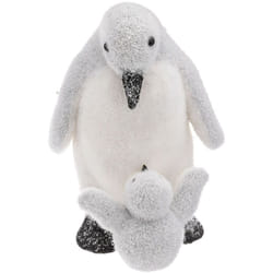 Déco de Noël Bébé & Maman Pingouin H 27 cm - Feeric Christmas