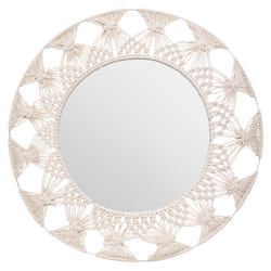 Miroir Coton Palmier D 56 cm