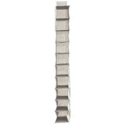 Rangement chaussures Orga 10 cases Gris - FIVE