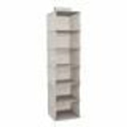 Range Chemises 6 Cases Orga 120cm Naturel