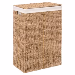 Panier à linge Seagrass rectangulaire Naturel - FIVE