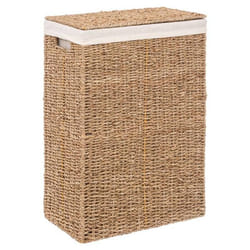 Panier à linge Seagrass rectangulaire Naturel - FIVE
