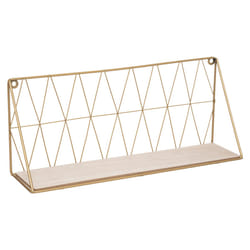 Etagère Murale Design  Wire  48cm Or