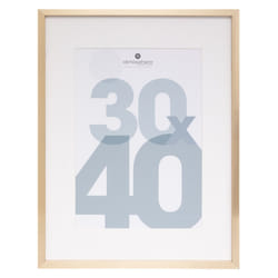 Cadre Photo en Verre  Manu  30x40cm Or