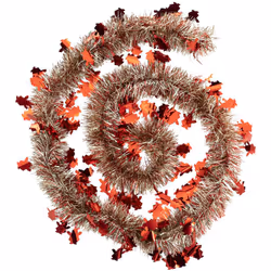 Guirlande de Noël large 12.5 cm avec Étoiles Longueur 3 mètres - Feeric Christmas (-) Dimensions : Longueur 300 cm x largeur  ...