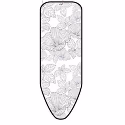 Housse à Repasser - FIVE Simply Smart - 120cm - Motif Floral - Pratique - Compatible 105x40cm