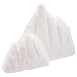 Décoration De Noël Montagne manteau 50cm Blanc