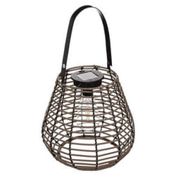 Lampe Solaire dExtérieur Viky 26cm Marron Tonka