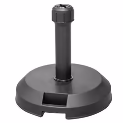 Pied de parasol Haulio noir 17 kg pour mât Ø 35/38/48 mm - Hespéride