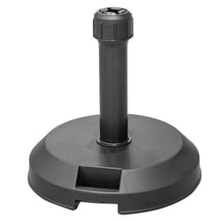 Pied de parasol Haulio noir 17 kg pour mât Ø 35/38/48 mm - Hespéride