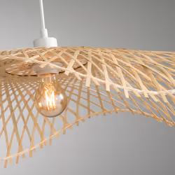 Suspension en bambou Tess naturel D75cm