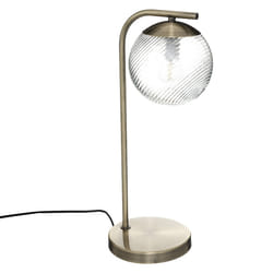 Lampe droite "Night" doré H45cm