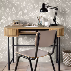 Lampe arc Bren noir H55,8cm