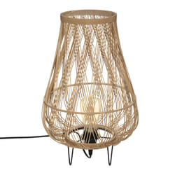 Lampe à trépied "Daria" naturel h44cm
