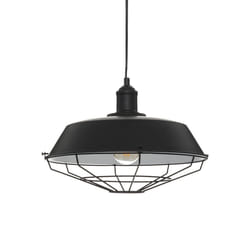 Suspension Nathan noir D35 en métal