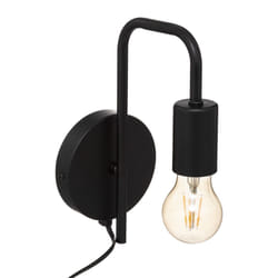 Applique Keli D12 noir en métal