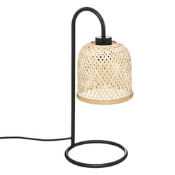 Lampe droite "Ali" noir H43,5cm