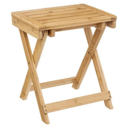 Tabouret Pliable Bambou 44cm Naturel