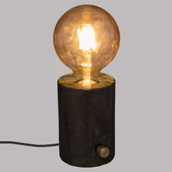 Lampe samarbre  H11,5 noir