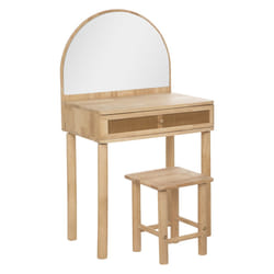Coiffeuse + tabouret campagne