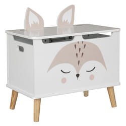 Coffre douceur "Renard" blanc