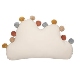 Coussin nuage "Pompons" 30x50