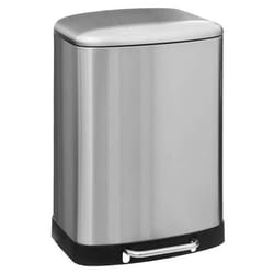 Poubelle 50 l inox Ariane en métal - FIVE