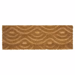 Paillasson en Coco Welcome 25x75cm Naturel