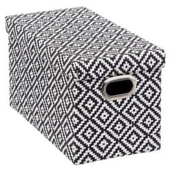 Boîte de Rangement Mix N Modul 15x31cm Noir & Blanc
