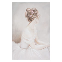 Toile peinte danseuse 60x90cm