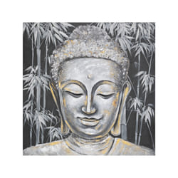 Toile Pei bouddha 100x100cm